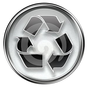 ecology symbol icon grey