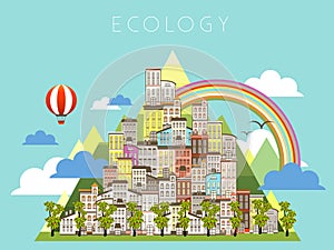Ecology urban landscape