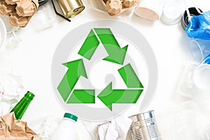 Ecology waste management sorting recycling