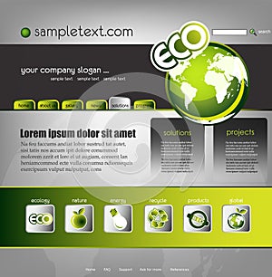 Ecology website template