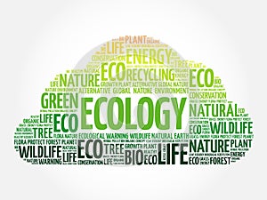 Ecology word cloud