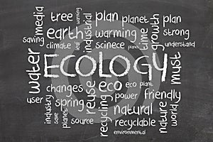 Ecology word cloud