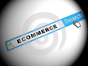 Ecommerce Platform Virtual Marketplace Portal 2d Illustration