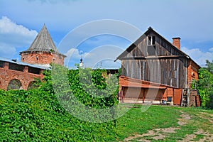 Economic building in Zaraysk Kremlin