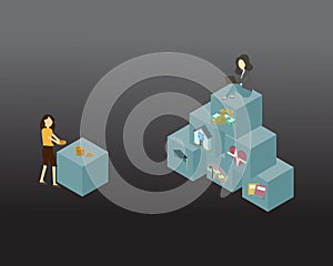 Economic disparity or differences in income