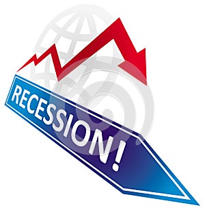 Economic recession photo