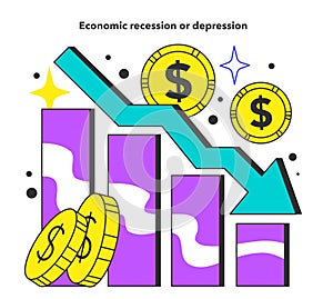 Economic recession or depression causes unemployment. Economic factor