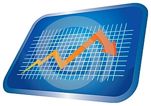 Economic recession graph