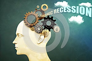 Economic recession that occupies human mind