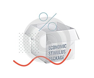Economic Stimulus Package to Revive Economy - Illustration