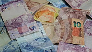 economy and finance with Brazilian money