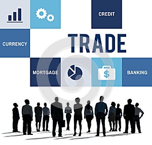 Economy Trade Accounting Finance Concept photo