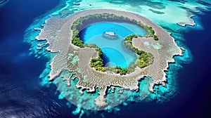 ecosystem atolls coral reefs