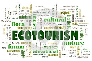 Ecotourism concept