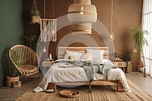 ecowisely designed room with natural elements and eco-friendly materials