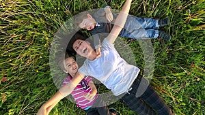 Ecstatic Family Relaxing