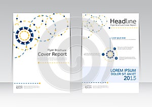 Ector design technology business for Cover Report Brochure Flyer Poster in A4 size