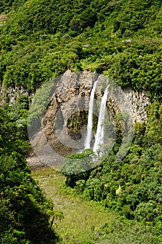 Ecuador, Banos Waterfall photo