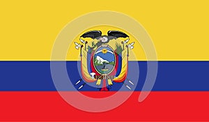 Ekvádor vlajka obraz 