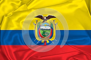 Silk Ecuador Flag