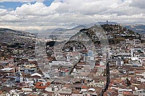 Ecuador, View on the Quito