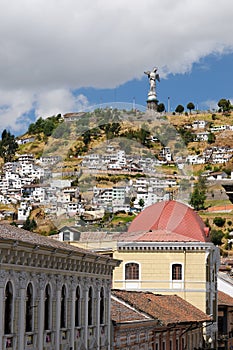 Ecuador, View on the Quito