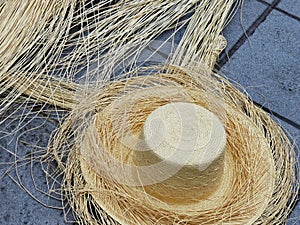 Ecuadorian handmade toquilla straw hat