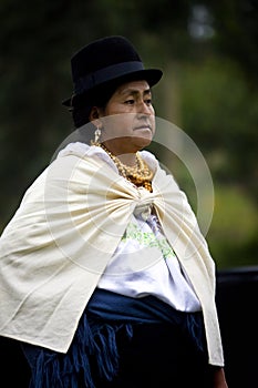 Ecuadorian woman - Otavalo - Ecuador