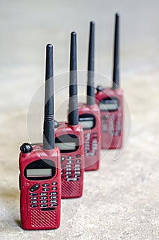 Ed color used walky talky
