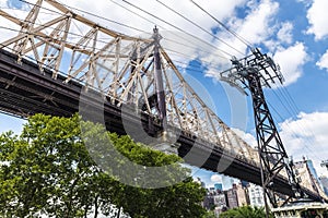 Ed Koch Queensboro Bridge in Manhattan, New York City, USA