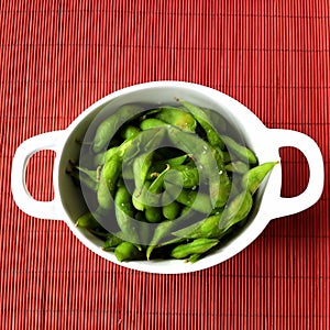 Edamame Pods with Sea Salt