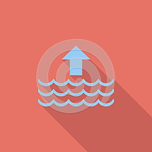 Edd single flat icon.