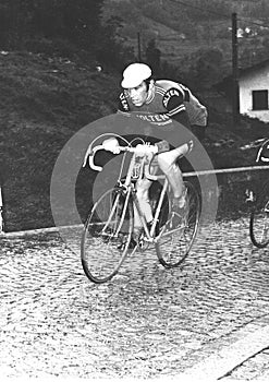 Eddy Merckx at the Cycling Tour of Italy