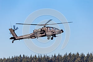 Dutch Apache attack helicopter