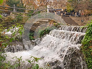 Edessa city,  pozar waterfalls and thermal waters greece