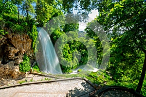 Edessa waterfall and park, Greece