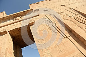 Edfu Temple in Egypt