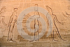 Edfu Temple in Egypt