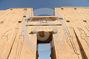 Edfu Temple in Egypt