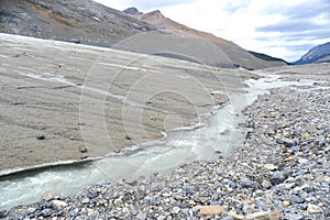 Edge of Athabasca Glacier