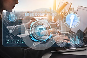 Edge Computing Technology for Decentralized Data Processing Motif