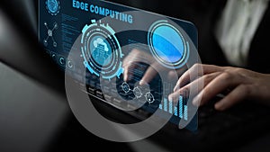 Edge Computing Technology for Decentralized Data Processing Motif