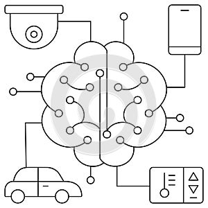 Edge Deployment in Machine Learning Infrastructure Icon