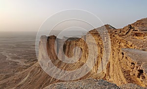 Edge of the World Jebel Fihrayn near Riyadh