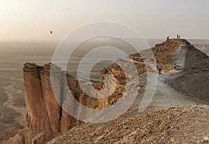 Edge of the World Jebel Fihrayn near Riyadh photo