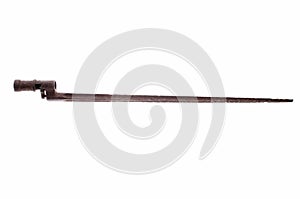 Edged weapons antiques a bayonet knife Soviet Army World War II