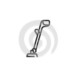 Edger trimmer line icon