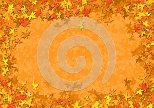 Edges leaf pattern background wallpaper for design layout