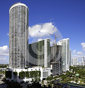 Edgewater Miami aerial photo of buildings