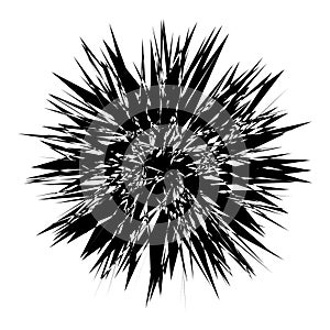 Edgy, geometric random amorph, amorphous shape, element vector